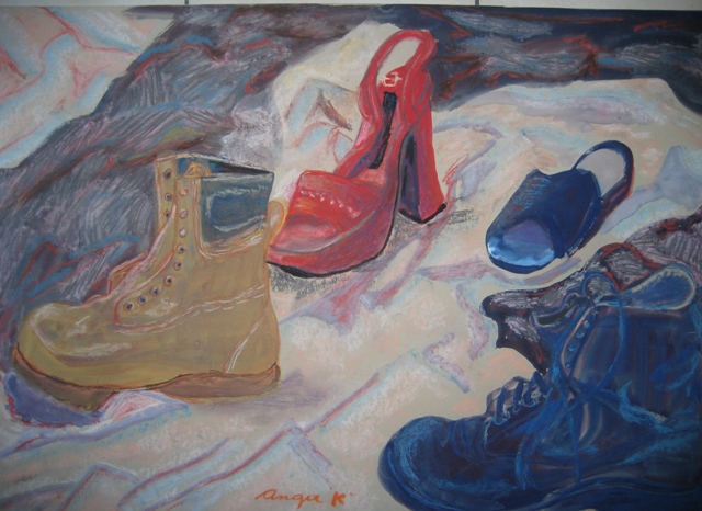 Shoes by Angie 'K' (Angela Kolistasis)